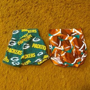 Green Bay Packers diaper covers